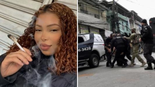 No momento do confronto, Penélope vestia roupa camuflada e colete tático com compartimentos para carregadores de fuzis