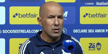 Leonardo Jardim em entrevista coletiva após Cruzeiro 1 x 2 Ceará pelo Brasileirão 2025