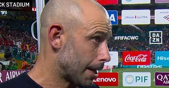 Javier Mashcerano, técnico do Inter Miami, após empate com o Al Ahly na abertura do Mundial de Clubes
