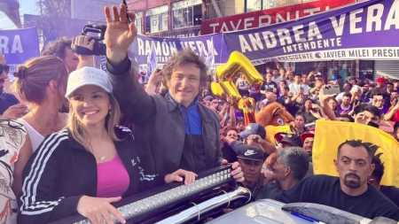 Javier Milei foi eleito como próximo presidente argentino