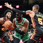 Boston Celtics vence Atlanta Hawks fora de casa e se classifica na NBA
