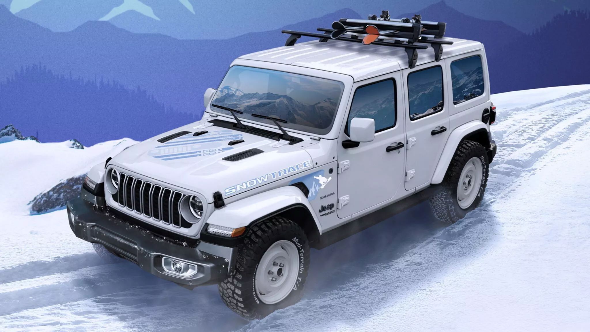 Jeep Wrangler ganha edição especial de inverno exclusiva para apenas um país