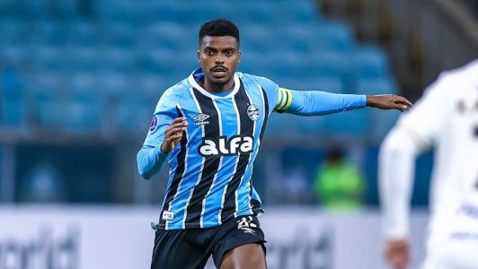 Jemerson em Grêmio 1 x 0 Sportivo Luqueño, pela Copa Sul-Americana 2025