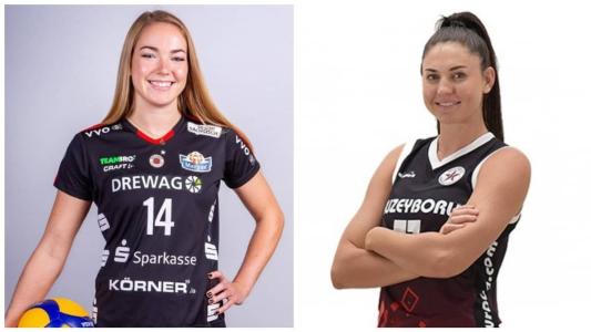 Jenna Gray e Annie Mitchem, novos reforços do Minas