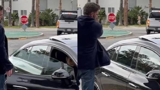 Ben Affleck fecha porta de carro com força após se revoltar