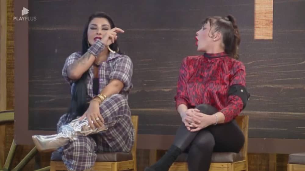 Nadja e Jenny declaram guerra em A Fazenda 15: 'faço pior que você'