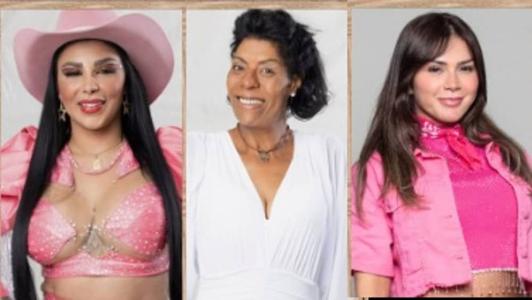 Jenny, Márcia e Nadja estão na Roça