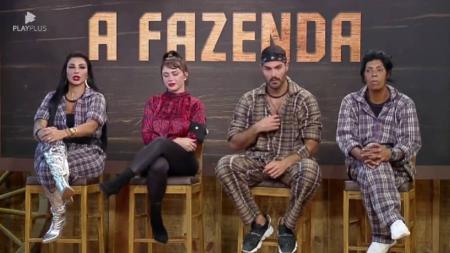 Jenny, Nadja, Shayan e Márcia estão na Roça