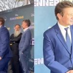 Jeremy Renner usa bengala e patinete em primeira aparição em público após acidente