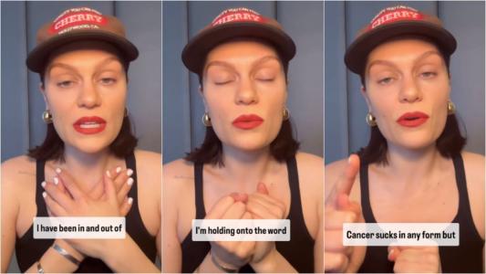 Jessie J revela estar com câncer de mama