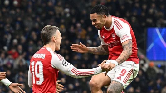 Gabriel Jesus brilhou na Champions League