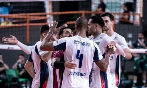 JF Vôlei perdeu de virada para o Goiás na 3ª rodada da Superliga Masculina 2025/2026