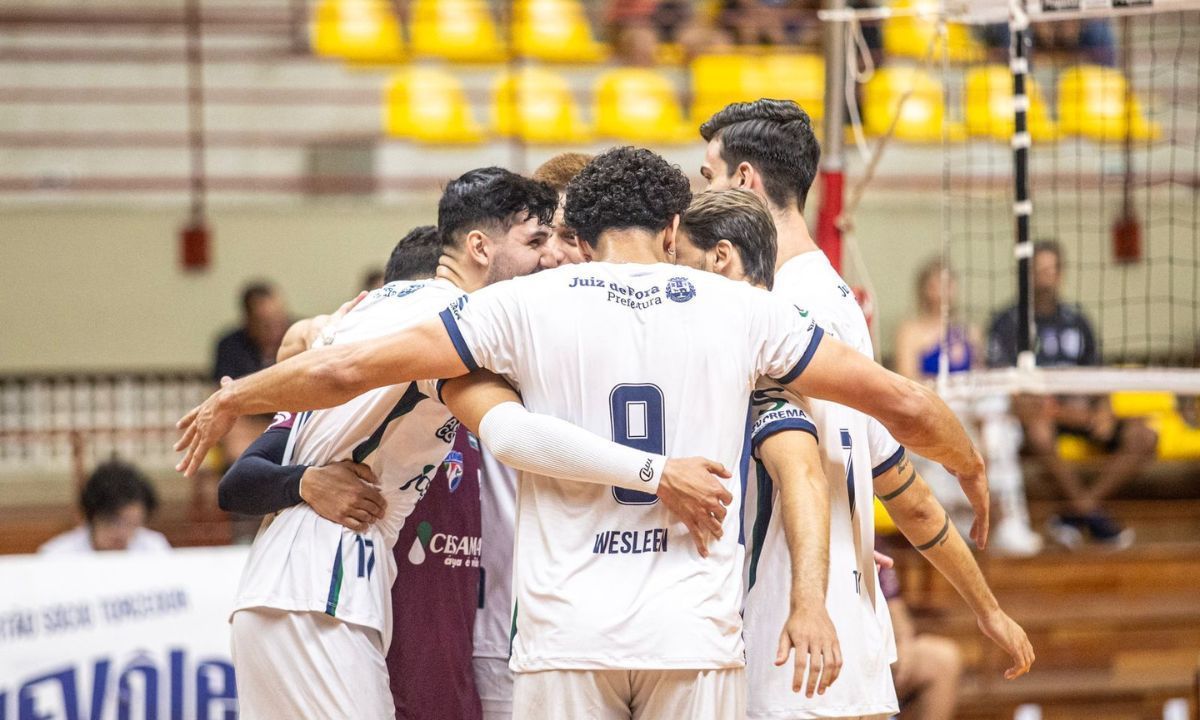 JF Vôlei ganha mais uma fora de casa e mantém 100% na Superliga B