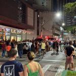 Incêndio em apartamento no 15º andar de prédio mobiliza bombeiros em Juiz de Fora (MG)