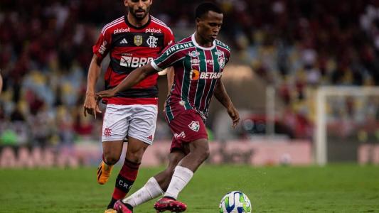 Jhon Arias é um dos maiores dribladores do futebol brasileiro