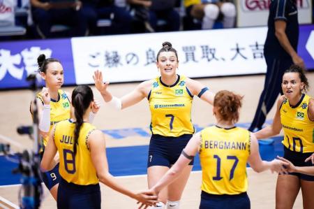 Horário e onde assistir Brasil x Porto Rico, pelo Mundial Feminino de Vôlei