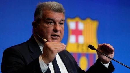 Joan Laporta nega que Barcelona teve vantagem esportiva no caso Negreira