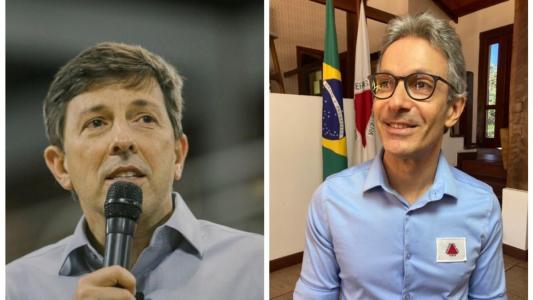 João Amoedo (Novo) e Romeu Zema (Novo)