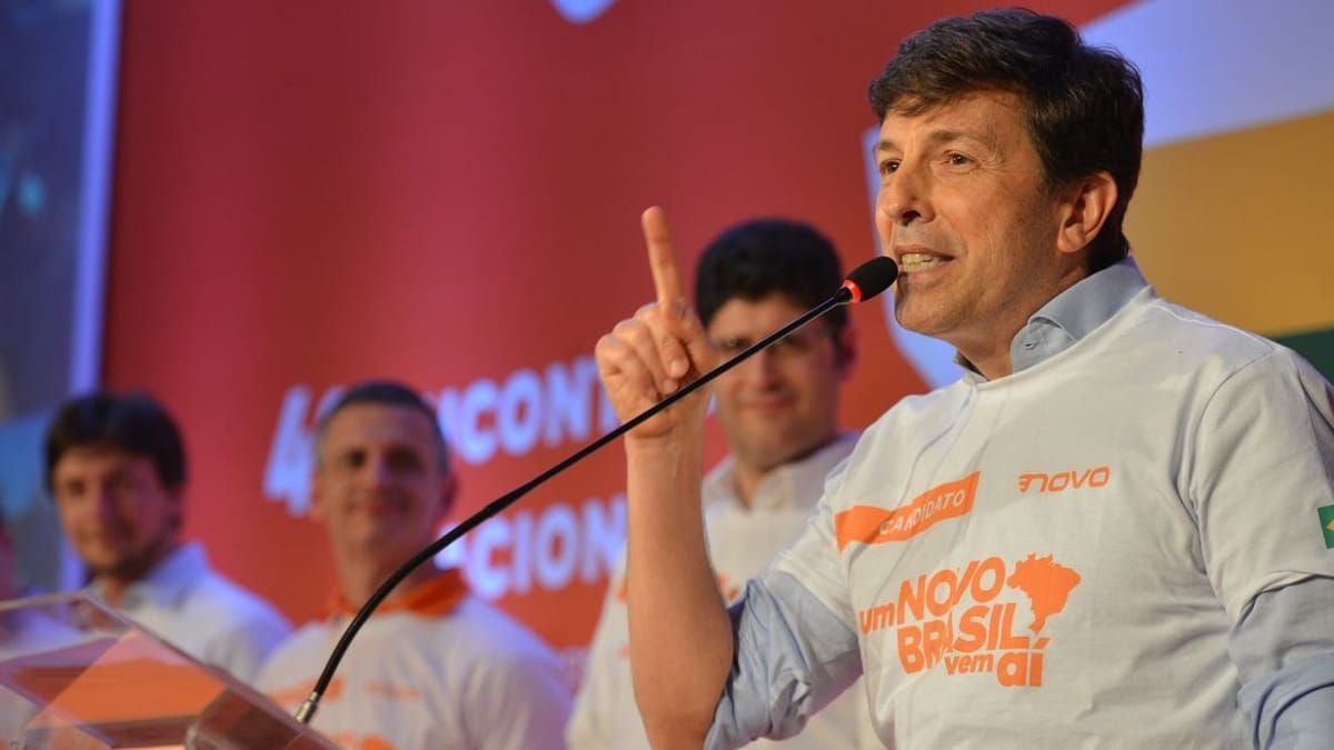 Fundador do Novo critica desempenho de Zema em sabatina: ‘Não aparecer é melhor’
