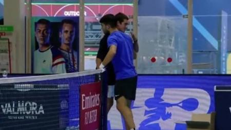 João Fonseca treina com Carlos Alcaraz em Turim