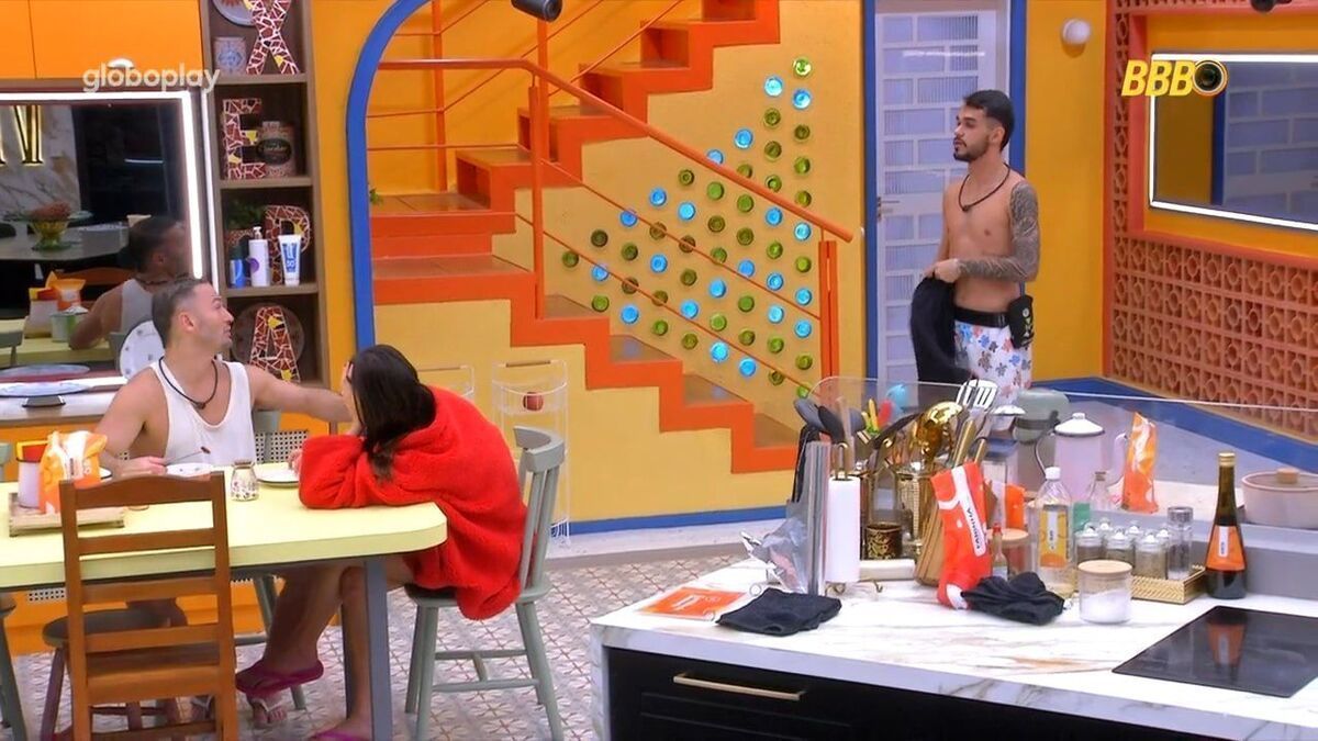 João Gabriel leva fora de Diego Hypolito após Sincerão no BBB 25
