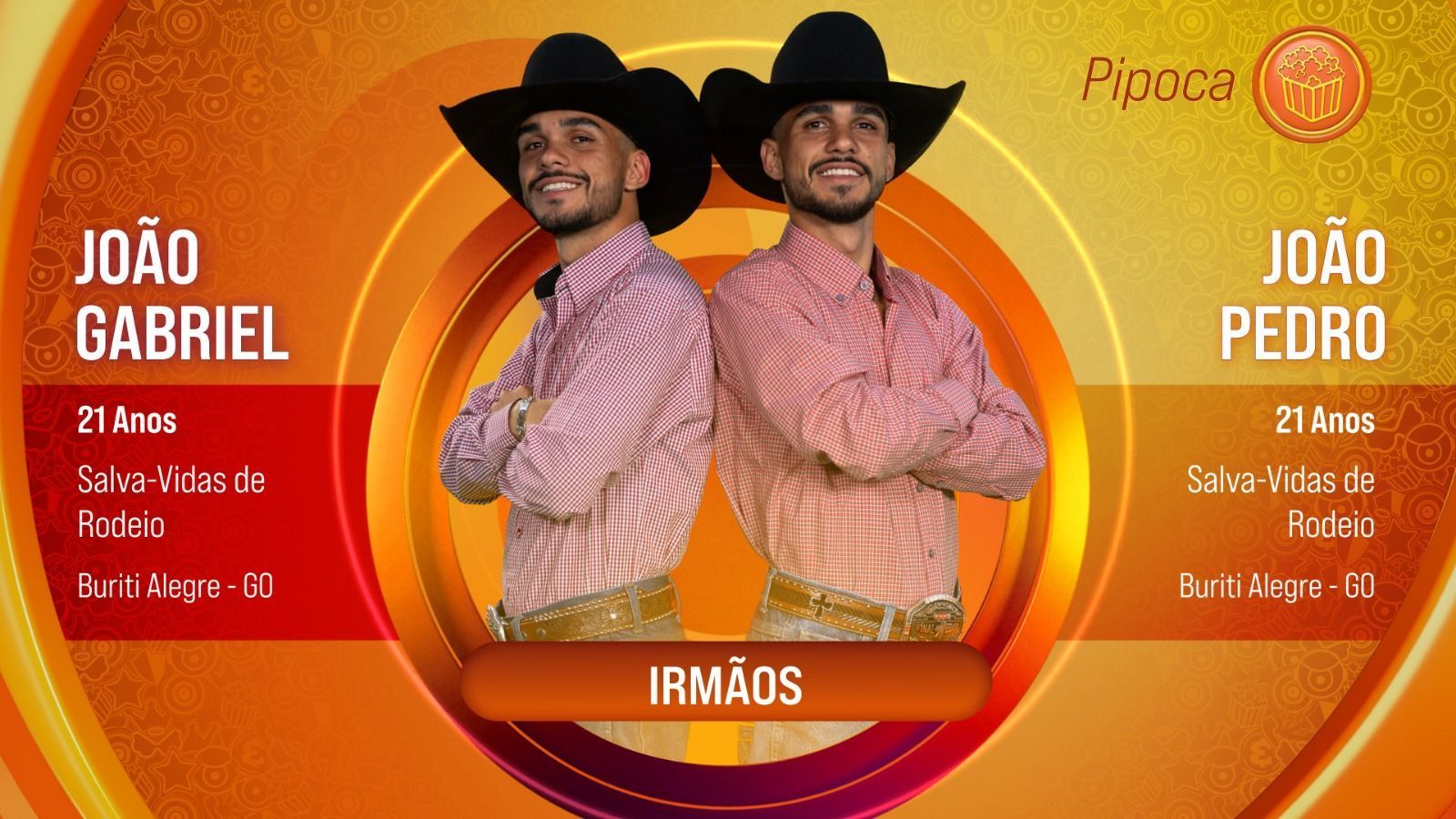Gêmeos, João Gabriel e João Pedro são confirmados no BBB 25, conheça a dupla do grupo Pipoca