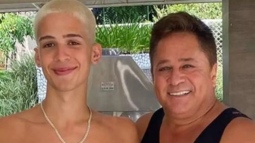 João Guilherme é o filho caçula de Leonardo