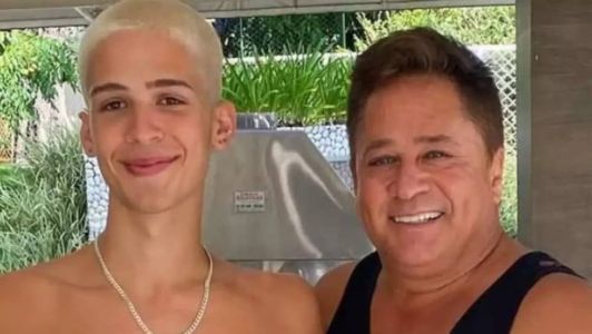João Guilherme é o filho caçula de Leonardo