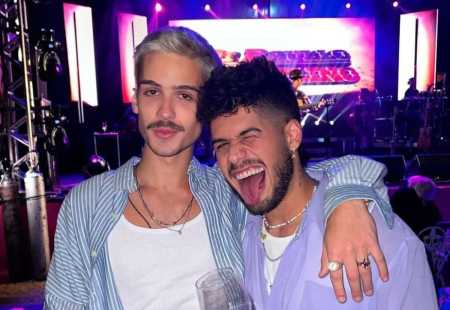 João Guilherme e Zé Felipe são filhos do cantor Leonardo