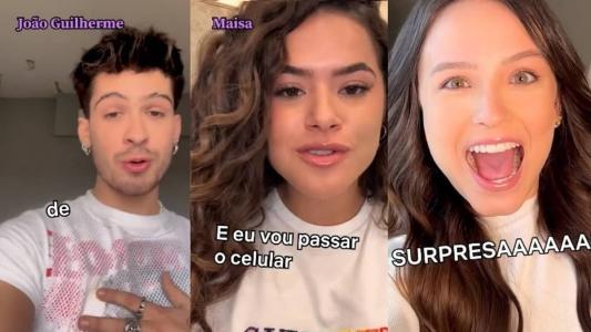 João Guilherme, Maísa e Larissa Manoela