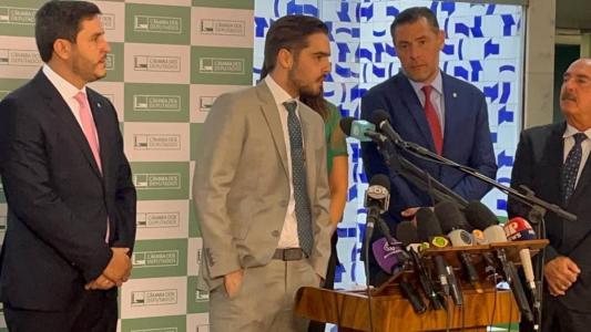 João Guilherme Silva esteve na Câmara dos Deputados nesta terça-feira (12) para apoiar publicamente o PL que altera a lei da doação de órgãos no Brasil