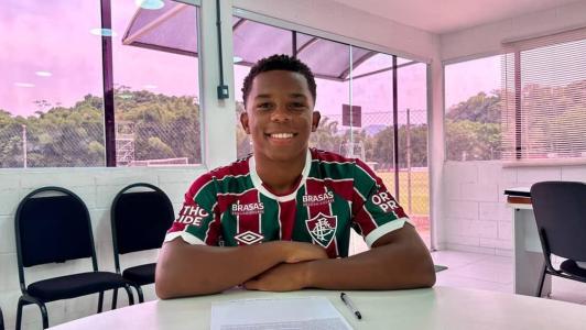 João Lourenço é uma das promessas das categorias de base do Fluminense