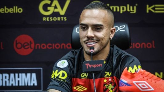 João Peglow, novo atacante do Sport