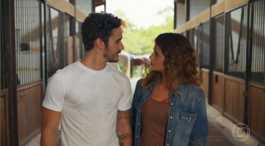 João Raul e Agrado em 'Coração Acelerado'