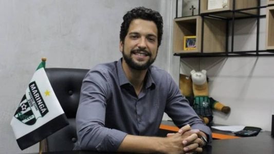 João Vitor Mazzer é o presidente do Maringá