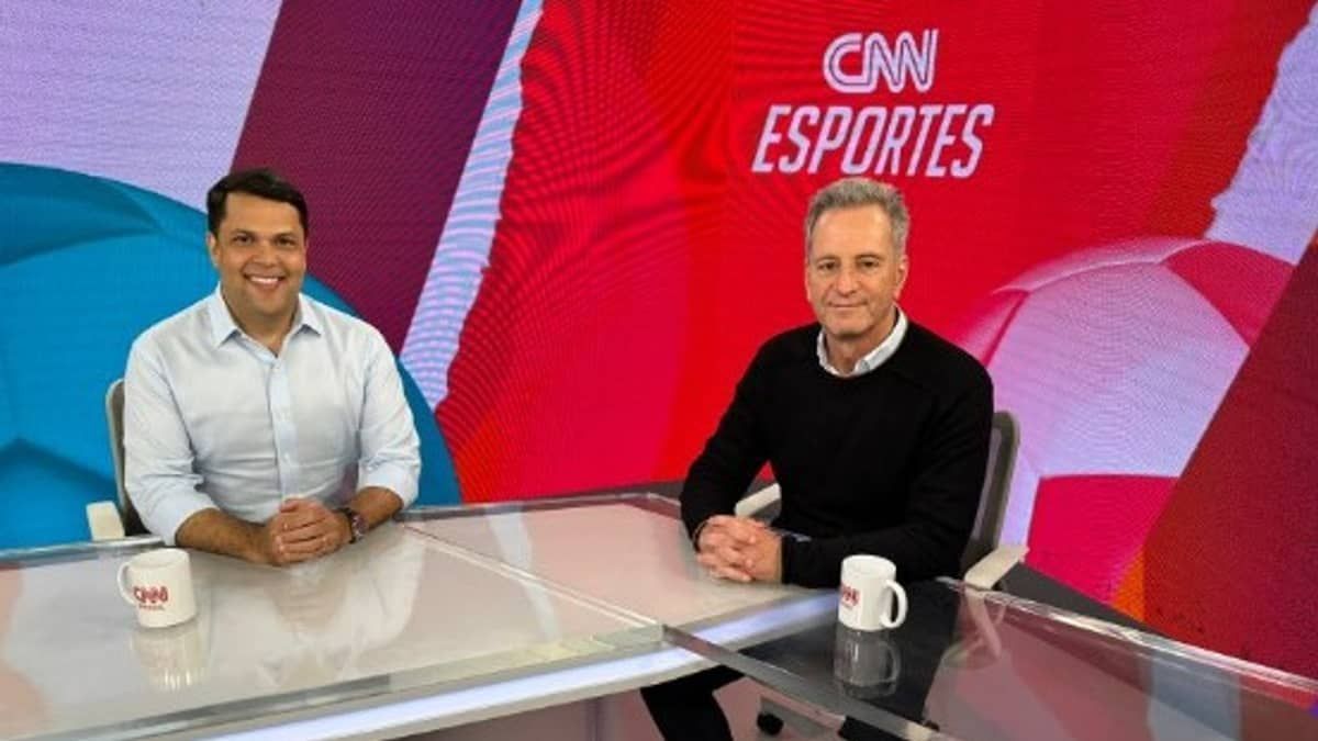 CNN Esportes S/A receberá Rodolfo Landim, presidente do Flamengo, no domingo (17)