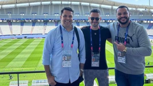 João Vítor Xavier, Marcelo Bechler e Hugo Sérgio estão na Turquia para transmitir a final da Liga dos Campeoões entre City e Inter de Milão