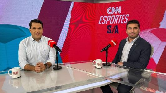 João Vitor Xavier recebeu Thairo Arruda no CNN Esportes S/A