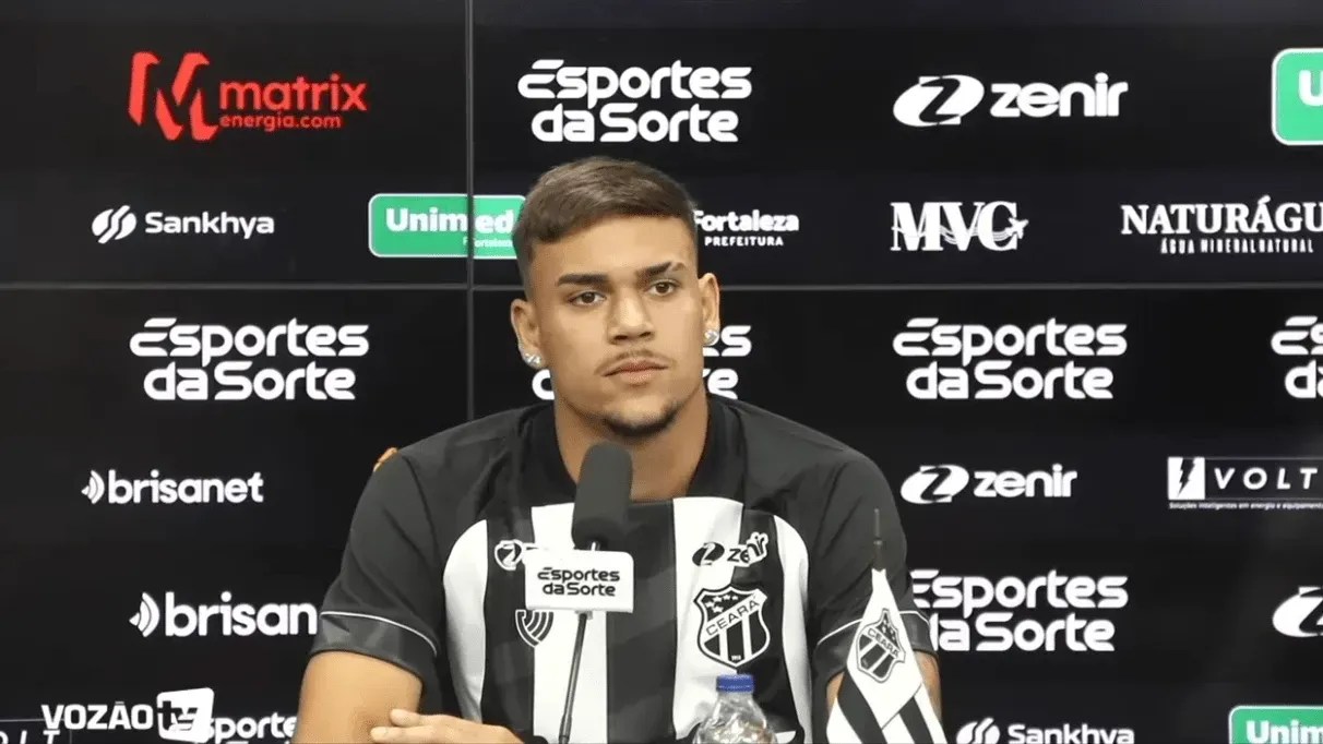 Zagueiro se despede do Ceará e vai retornar para o Corinthians