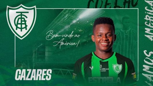 Jogador assinou com o América até o fim de 2023