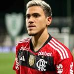 Laudo confirma 'lesões leves' no rosto e na boca do atacante Pedro, do Flamengo