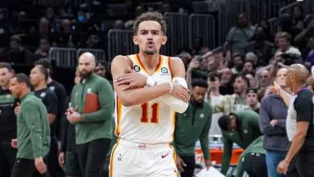 Jogador marcou a cesta da vitória do Atlanta Hawks