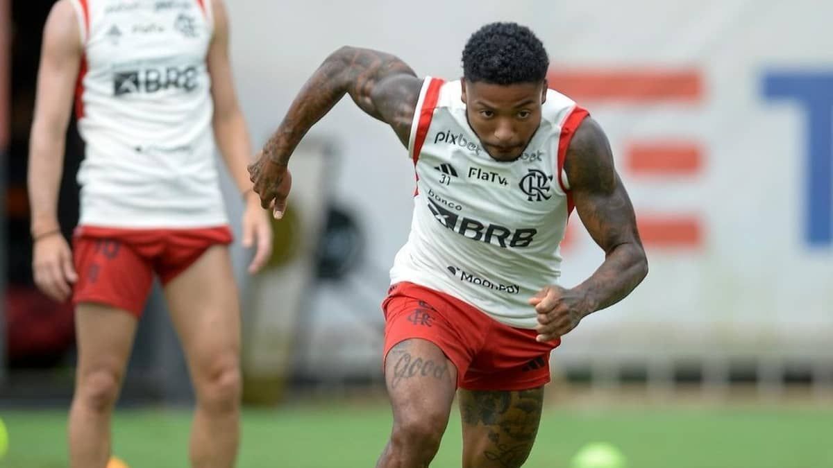 Marinho divulga vídeo após rescisão contratual com Flamengo: 'Não quero me fazer de vítima'