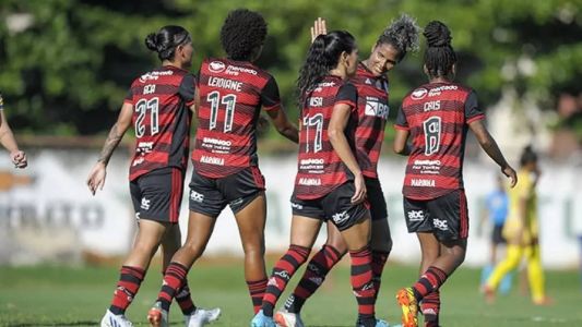 Jogadoras do Flamengo