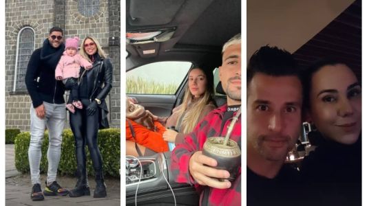 Jogadores aproveitaram a folga para curtir com as famílias