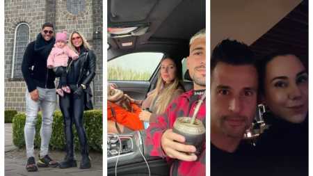 Jogadores aproveitaram a folga para curtir com as famílias