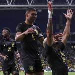 Vini Jr marca, e Brasil goleia Guiné em jogo de combate ao racismo na Espanha