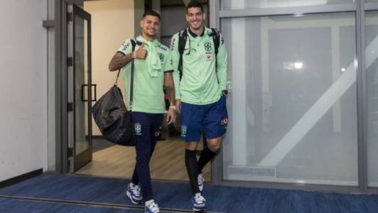 Jogadores desembarcaram em Barranquilla, na Colômbia