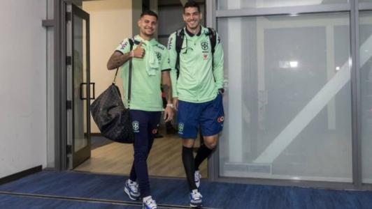 Jogadores desembarcaram em Barranquilla, na Colômbia