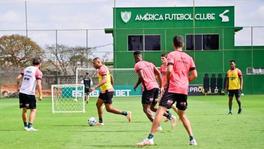 Jogadores do América voltam aos treinamentos nesta quarta-feira (6)